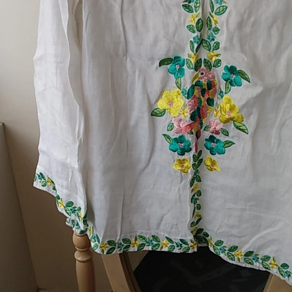 🌻 Lilly Pulitzer linen Tunic  Sz S EUC - Picture 4 of 8